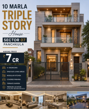 8 BHK Independent House for Sale in Sector 7, Panchkula (250 Sq. Yards)