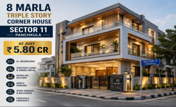 Independent House for Sale in Sector 11, Panchkula (200 Sq. Yards)