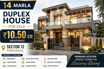 Independent House for Sale in Sector 12, Panchkula (350 Sq. Yards)
