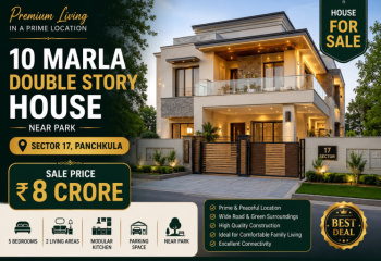 Independent House for Sale in Sector 17, Panchkula (250 Sq. Yards)