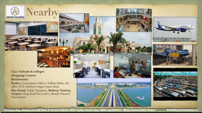 RERA Registered Ready-to-Move Flats in Abhinav Apartment, Mowa Daldal Seoni