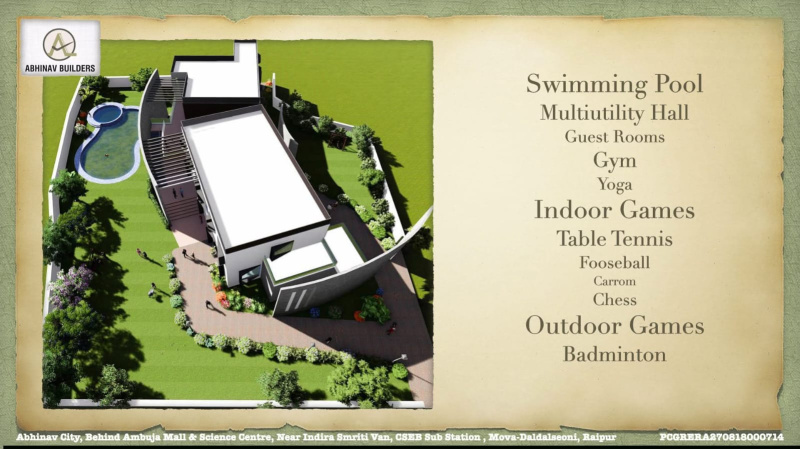 RERA Registered Ready-to-Move Flats in Abhinav Apartment, Mowa Daldal Seoni