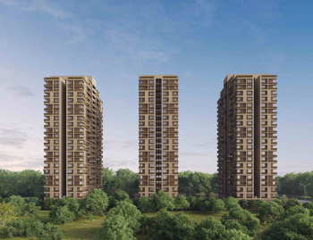 3 BHK Flats & Apartments for Sale in Shantigram, Ahmedabad (1379 Sq.ft.)