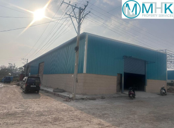 7200sft new single warehouse with Power for Rent Lease Besides NH Bengaluru Shamshabad