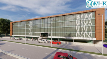 14000sft fully commercial complex on Ground floor showroom fully partly for Rent Lease in financial district Nanakramguda