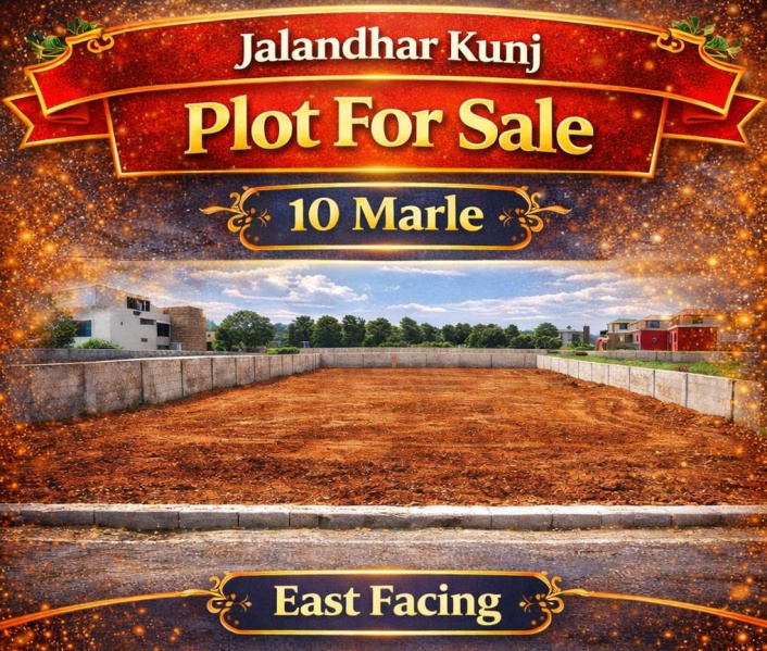10 Marla Residential Plot For Sale In Jalandhar Kunj, Jalandhar