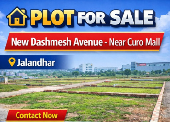 Residential Plot for Sale in 66 Feet Road, Jalandhar (10 Marla)