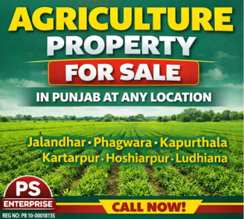 25 Acre Agricultural/Farm Land for Sale in Deep Nagar, Jalandhar