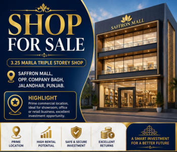 325 Marla Commercial Shops for Sale in Civil Lines, Jalandhar