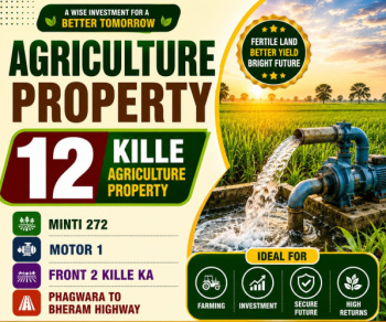 Agricultural/Farm Land for Sale in S.B.S. Nagar, Nawanshahr (12 Acre)