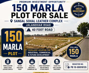 Commercial Lands /Inst. Land for Sale in Rama Mandi, Jalandhar (150 Marla)