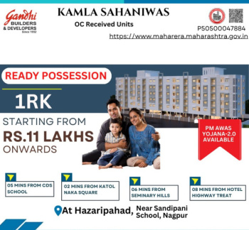 Flats & Apartments For Sale In Dabha, Nagpur (405 Sq.ft.)
