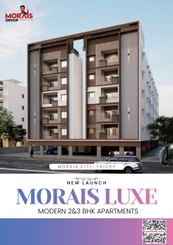 2 BHK Flats & Apartments for Sale in Gundur, Tiruchirappalli (1088 Sq.ft.)