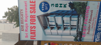 Flats & Apartments for Sale in Madhurawada, Visakhapatnam (1750 Sq.ft.)