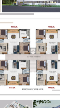 3 BHK Flats & Apartments for Sale in Madhurawada, Visakhapatnam (1590 Sq.ft.)