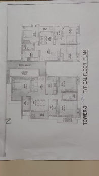 3 BHK Flats & Apartments for Sale in B T Road, Kolkata (1136 Sq.ft.)