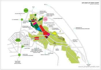2 BHK Flats & Apartments for Sale in New Town, Kolkata (897 Sq.ft.)