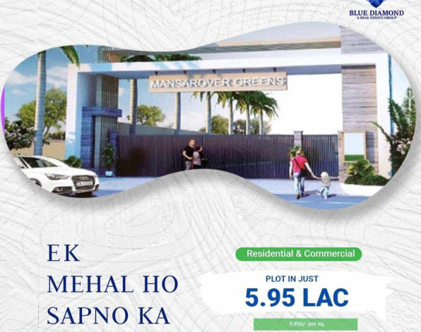 65 Sq. Yards Residential Plot for Sale in Bachhraon, Amroha