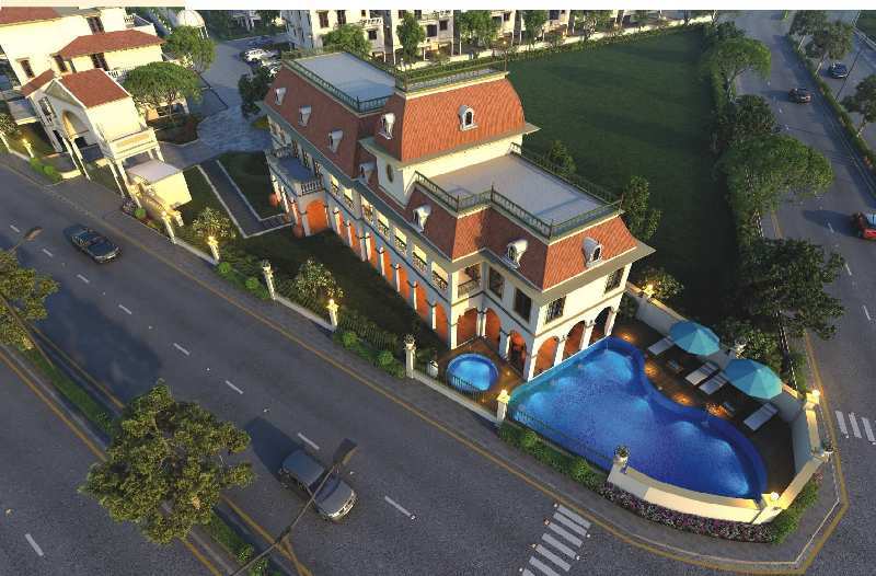 Triplex Villa House for sale on 2893 sq.ft plot area at Priyadarshini Athenaeum, Bawadiakala