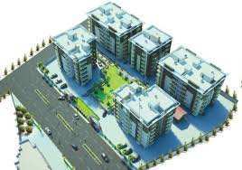 3 BHK Flats & Apartments for Sale in Bawadia Kalan, Bhopal (1200 Sq.ft.)