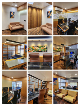Luxurious Furnished Office For Rent Binori Bqsuare 2 @Iscon Ambli Road