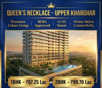 Flats & Apartments for Sale in Kharghar, Navi Mumbai (650 Sq.ft.)