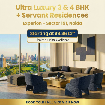 Flats & Apartments for Sale in Sector 151, Noida (1050 Sq.ft.)