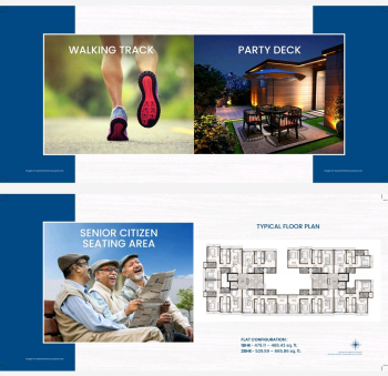 Flats & Apartments for Sale in Kandivali West, Mumbai (799 Sq.ft.)