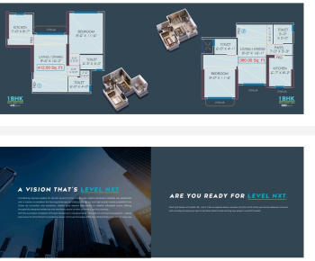 2 BHK Flats & Apartments for Sale in Charkop, Mumbai (530 Sq.ft.)