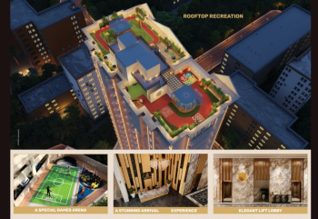 2 BHK Flats & Apartments for Sale in Kandivali East, Mumbai (689 Sq.ft.)