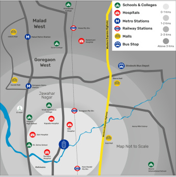 3 BHK Budget Friendly Flat for Sale in Goregaon West