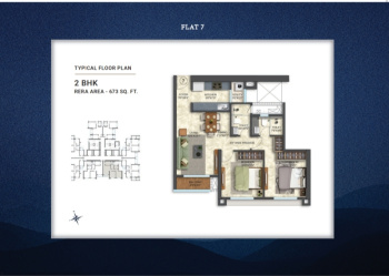 Flats & Apartments for Sale in Goregaon East, Mumbai (800 Sq.ft.)