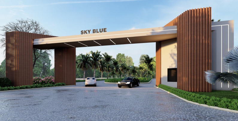 Covered campus sky blue City nearest metro station nearest commercial hub