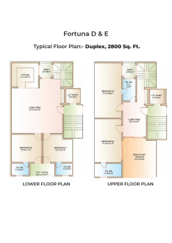 3 BHK Flats & Apartments for Sale in Sector 107, Noida (1800 Sq.ft.)