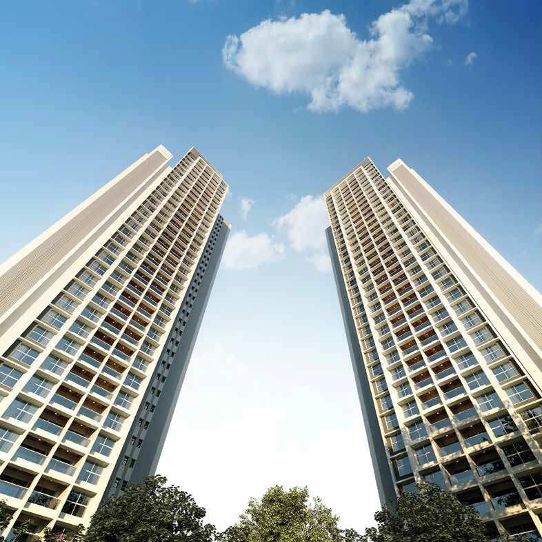 3 BHK Flats & Apartments for Sale in Ghansoli, Navi Mumbai (103 Sq. Meter)