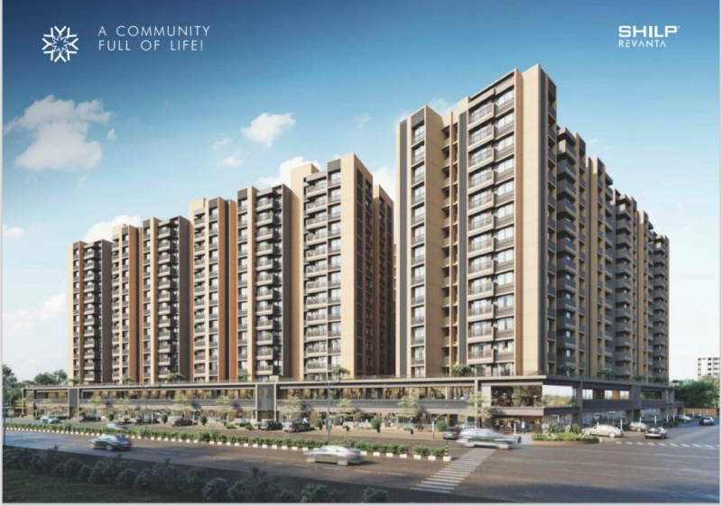 Flats & Apartments For Sale In Shela, Ahmedabad (1510 Sq.ft.)
