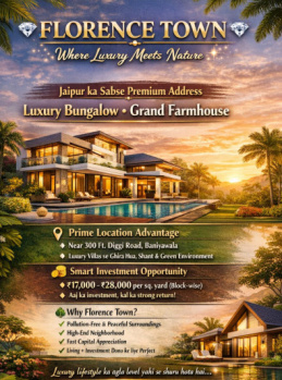 Residential Plot for Sale in Diggi Road, Jaipur (200 Sq. Yards)