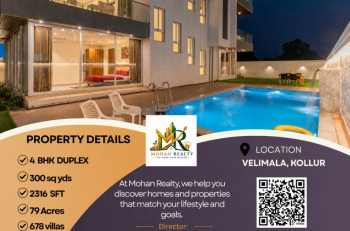 Property for sale in Kollur Village, Hyderabad
