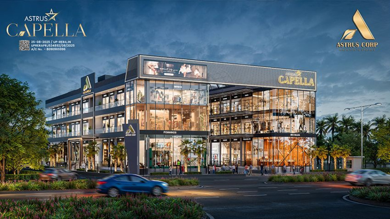 2675 Sq.ft. Commercial Shops for Sale in Wave City, Ghaziabad