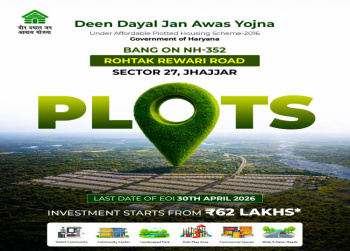 Residential Plot for Sale in Sector 27, Jhajjar (127 Sq. Yards)