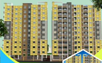 3 BHK Flats & Apartments for Sale in Bidhannagar, Durgapur (1380 Sq.ft.)