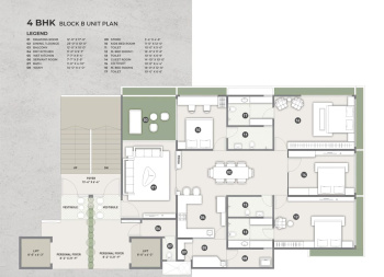 4BHK FLAT AVAILABLE ISCON AMBLI ROAD
