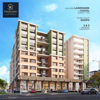 2 BHK Flats & Apartments for Sale in Gogol, Margao, Goa (133 Sq. Meter)