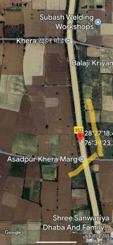 Agricultural/Farm Land for Sale in Bahadurgarh, Jhajjar (300 Acre)