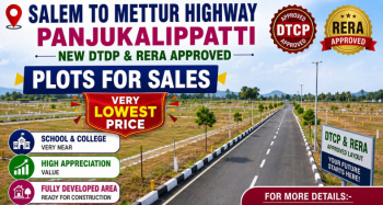 Residential Plot for Sale in Omalur, Salem (1000 Sq.ft.)