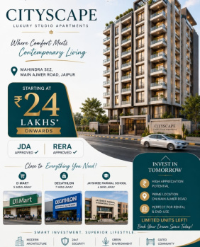 Sale For Studio Apartment In Mahendra Sez Ajmer Road Jaipur