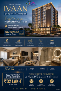 Newly louch studio apartment in mahendra sez jaipur