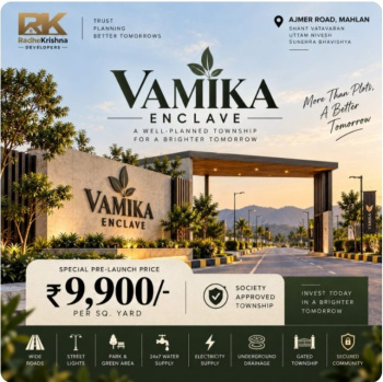 Residential plot sale in ajmer road jaipur