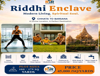 Property for sale in Goverdhan Road, Vrindavan