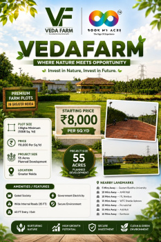 2 BHK Farm House for Sale in Dadri, Gautam Buddha Nagar (1008 Sq. Yards)